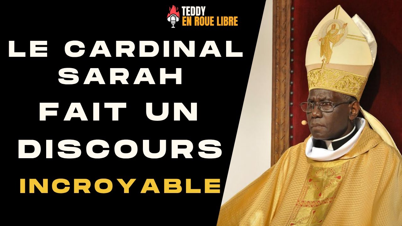 Le CARDINAL SARAH fait un DISCOURS INCROYABLE 🙏