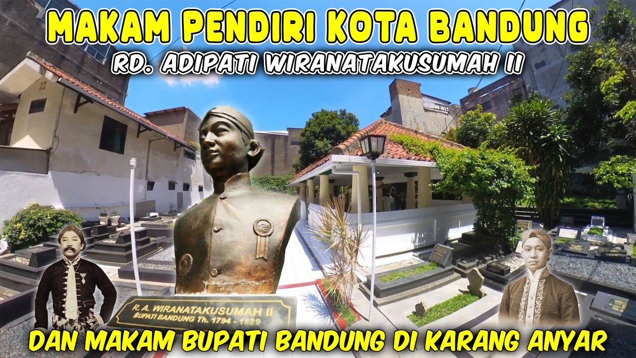 Situs Makam  Pendiri Kota Bandung  ‼️  Rd. Adipati Wiranatakusumah II @zarambahtripchanel