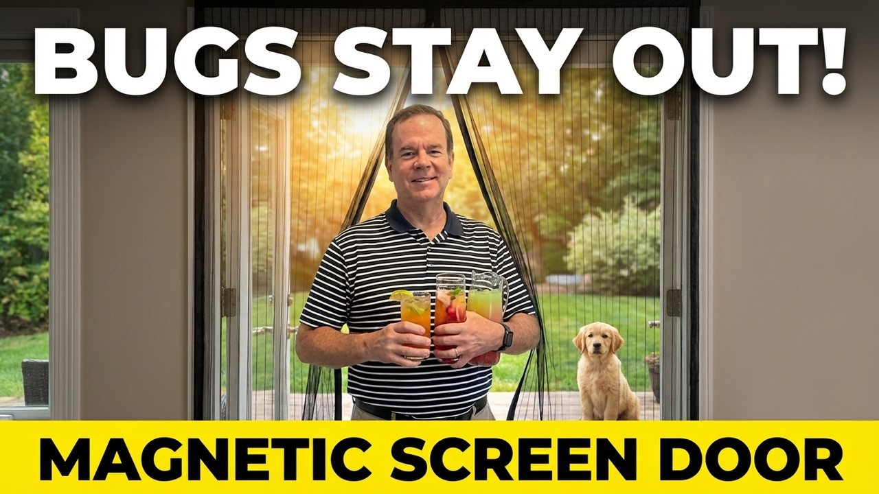 Drzwi ekranowe magnetyczne pasujące do drzwi o rozmiarze 1,5 cm, siatka rozdzielająca bez użycia rąk