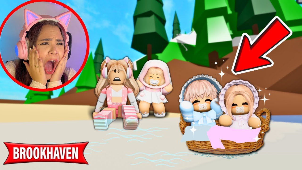 Encontramos BEBÊS GÊMEOS PERDIDOS na PRAIA em BROOKHAVEN!