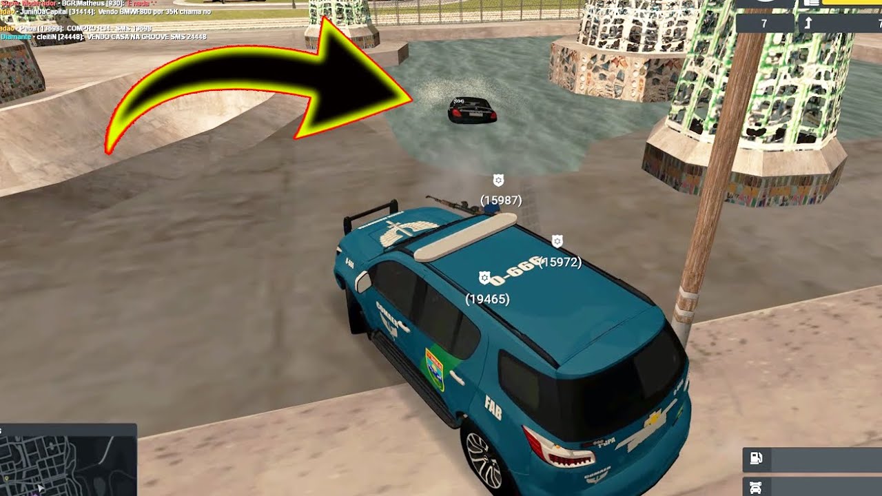TREMEU TANTO CONTRA O ZUMANS QUE CAIU NA AGUA KKK  ! GTA MTA RP ! BRASIL ROLEPLAY