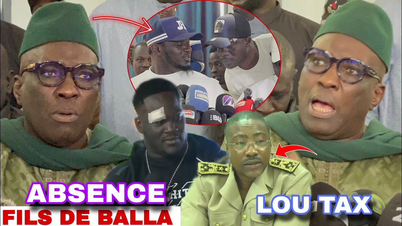 Absence Fils de Balla Père diaw réagir devant Balla Gaye et Lamine Golo‼️Gouverneur limou wax..