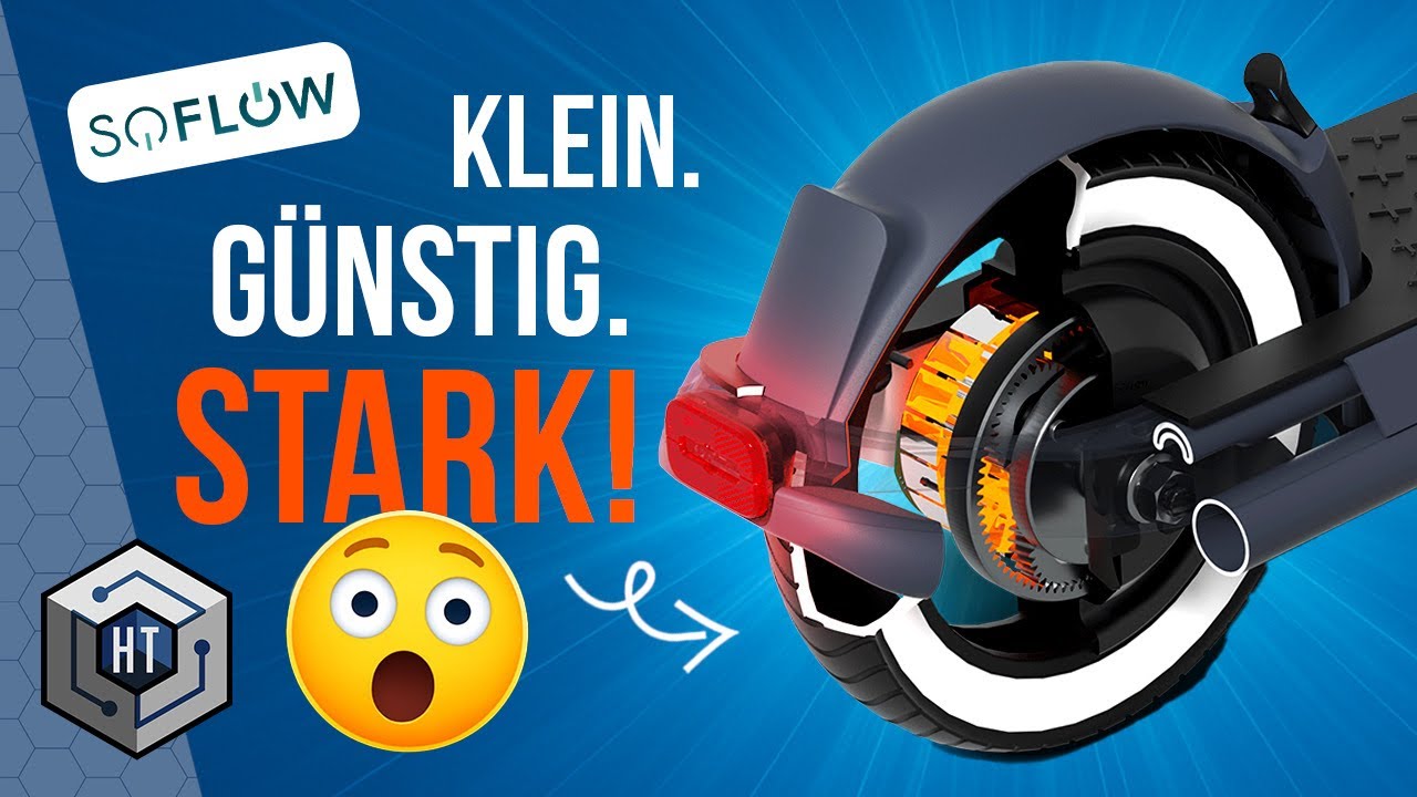 SoFlow One Lite Pro E-Scooter im Test 🚀 Getriebemotor f&uuml;r nur 499&euro;!