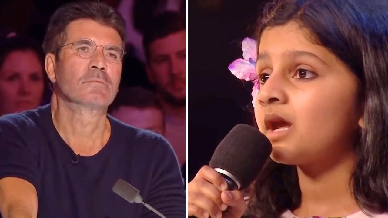 Simon Cowell STOPS 10-Year-Old Souparnika Nair Mid-Song! What Happens Next Is Amazing