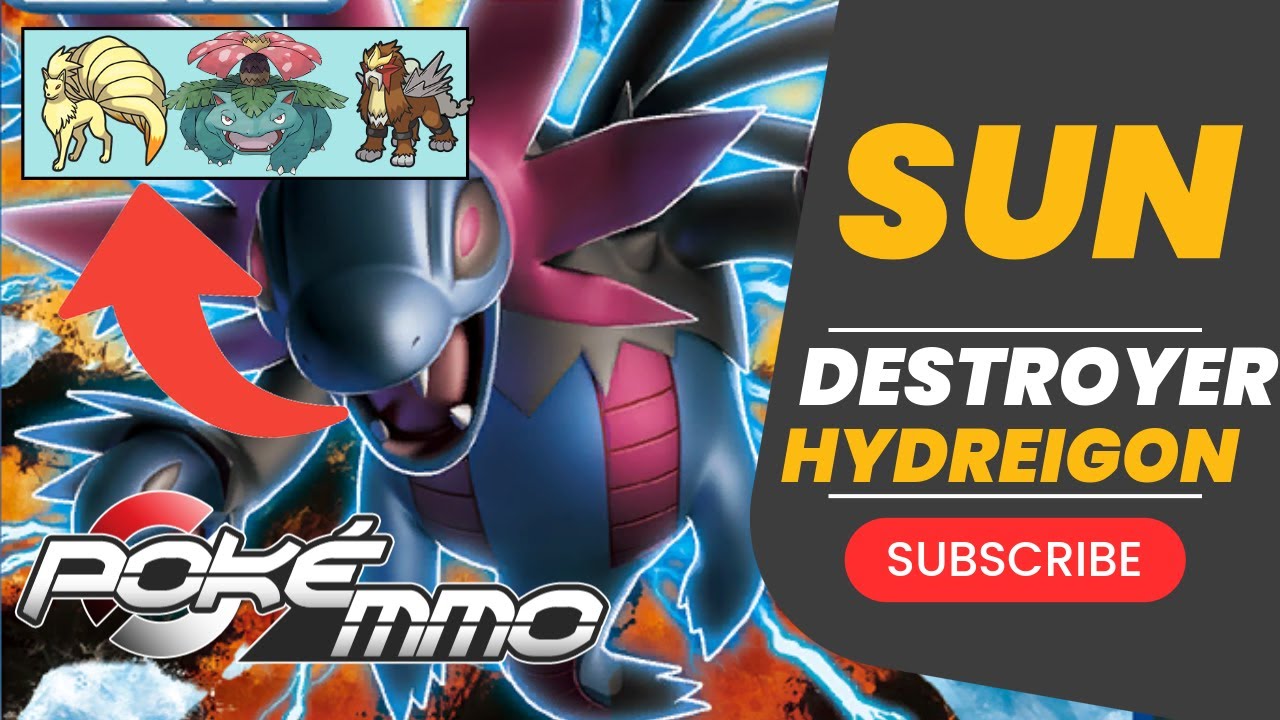 THIS HYDREIGON SET DESTROYS Sun Teams! | PokeMMO PvP