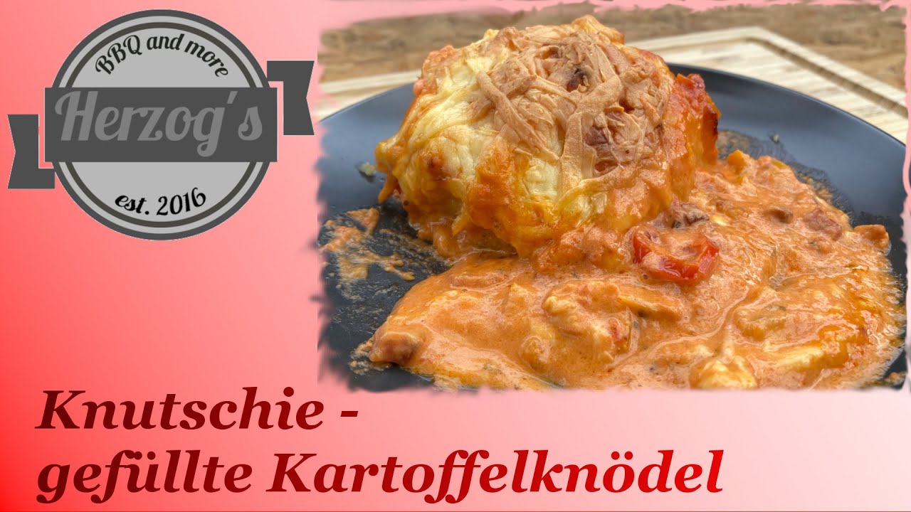 Knutschie für euch! gefüllte Kartoffelknödel vom Grill