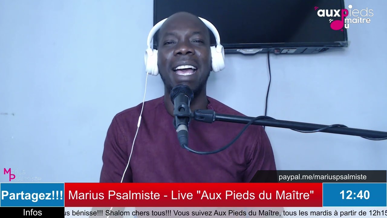 Marius Psalmiste - Live Aux Pieds du Maître