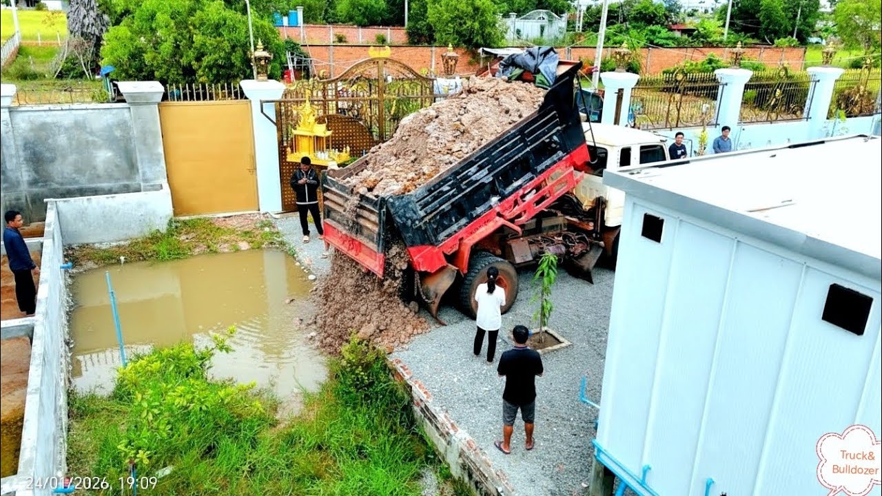 Nice Video A New Project! Dump Truck First Start U