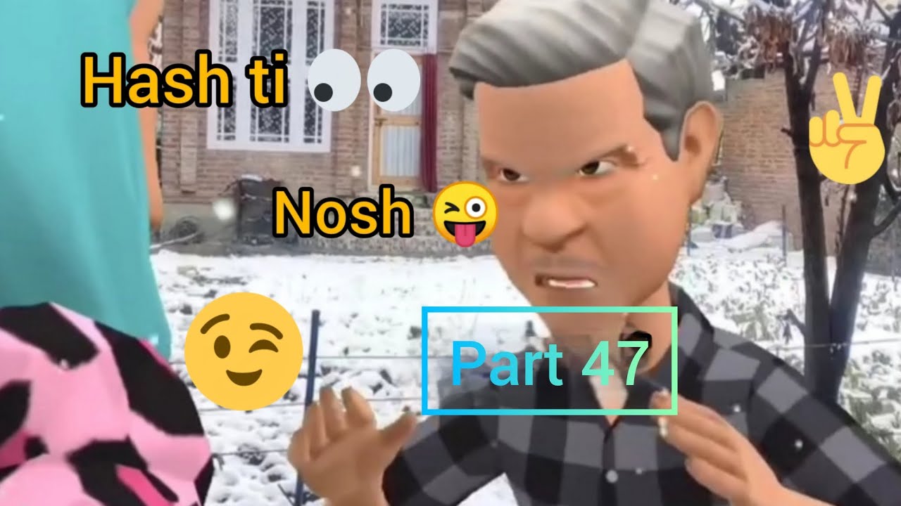 Trosh Hash Ti Nosh 😝 Funny Drama Part 47 season 2 @kashmiricartoonverse
