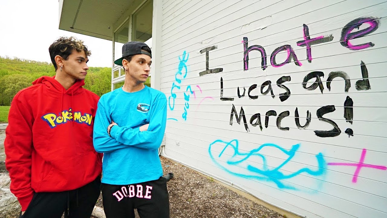 Someone DID THIS TO OUR HOUSE.. (not a prank)