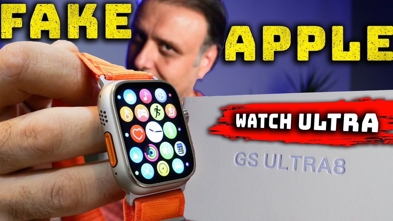 ÇAKMA mı? Apple Watch Ultra ile birebir aynı GS ULTRA 8. Watch 8 ultra tahtından oldu.