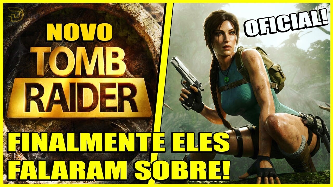 NOVO TOMB RAIDER: REVELADO O PLANO OFICIAL! JOGO x SÉRIE — QUEM LANÇA PRIMEIRO?