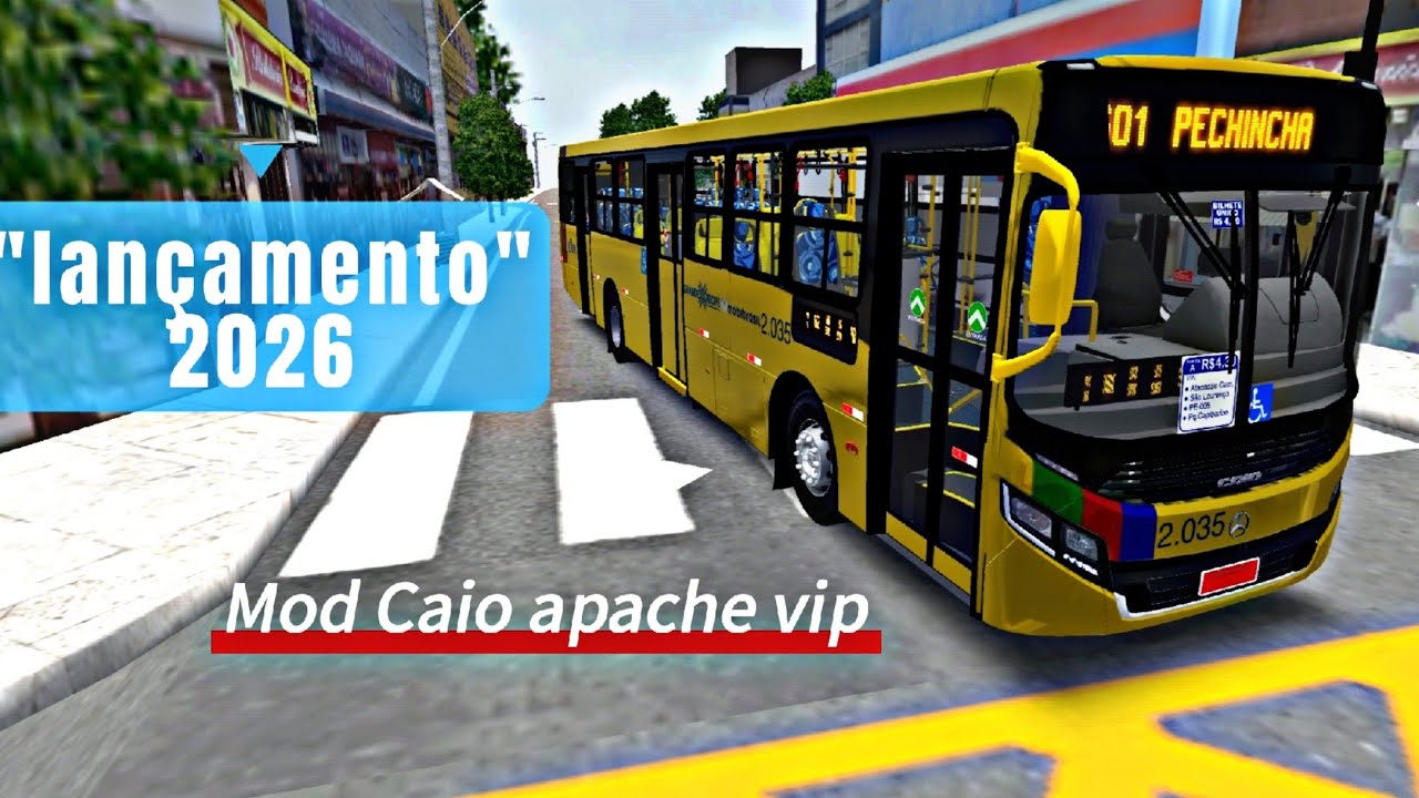 PROTON BUS SIMULATOR/LANÇAMENTO/MOD[TH3D]CAIO APACHE VIP OF 1721