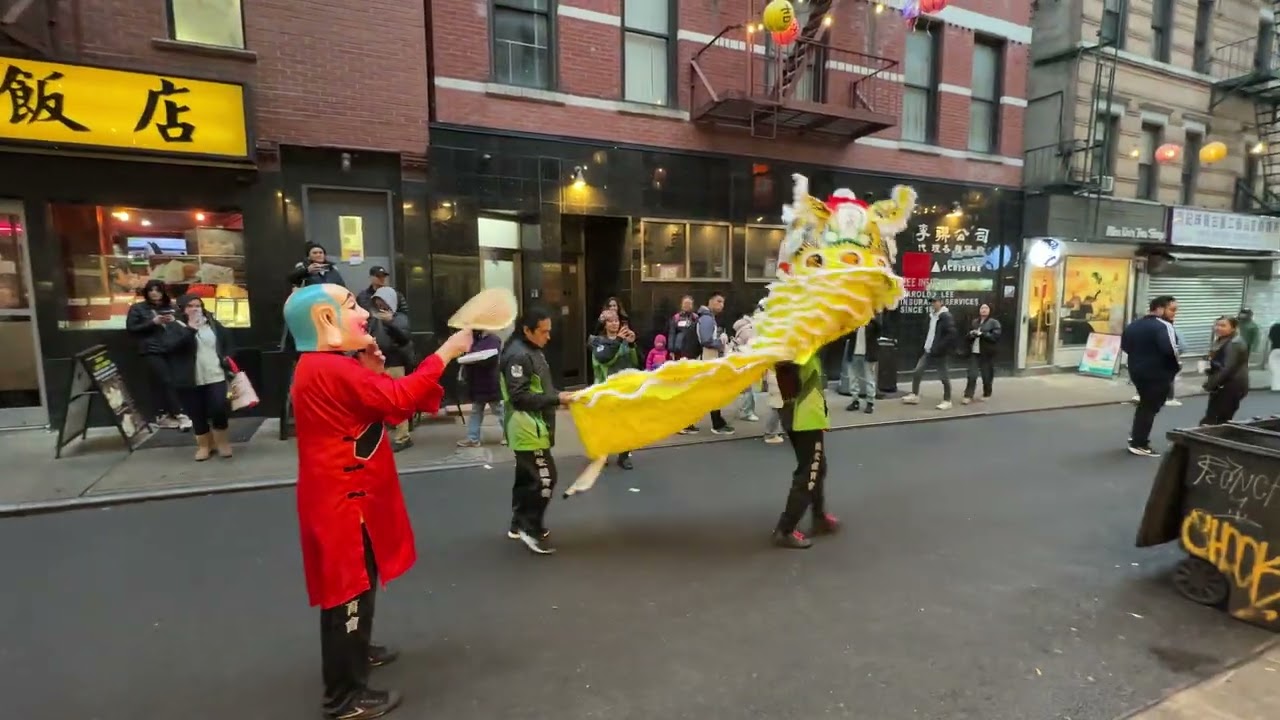 Wu Shu Kung Fu Fitness Center Lion Dancing @HouseofJoy 2025