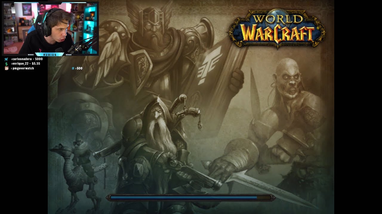 RUBIUS WORLD OF WARCRAFT CLASSIC| 1 |COMIENZA LA AVENTURA💪💪💪 |DIRECTO TWICH