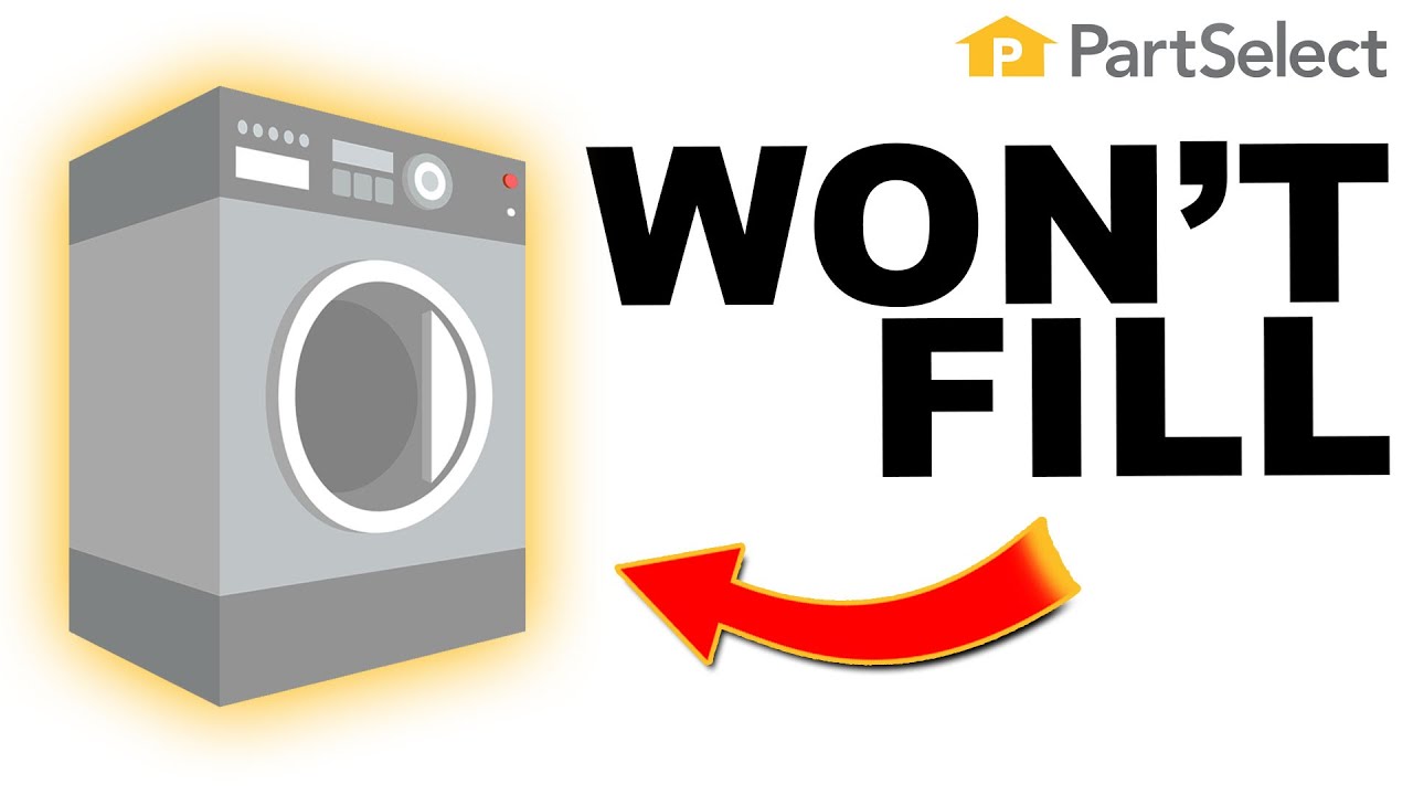 Washer Troubleshooting: Front-Load Washer Won't Fill- How to Fix Your Washer | PartSelect.com