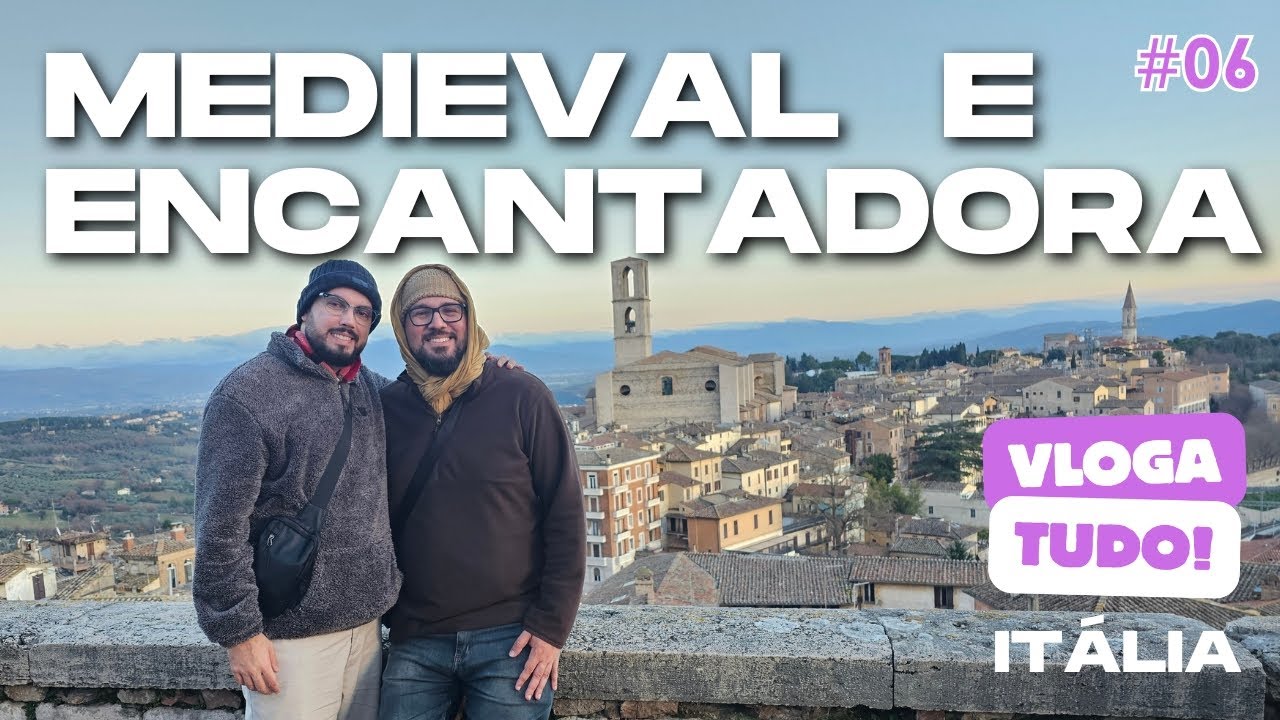 NÃO ESPERÁVAMOS POR ISSO - NOSSOS PRIMEIROS DIAS EM PERUGIA | VLOGA TUDO NA ITÁLIA 🇮🇹