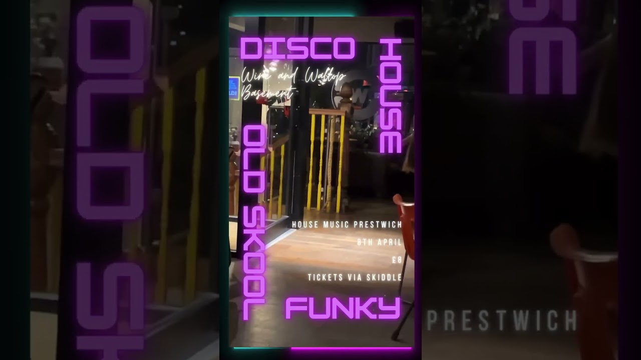 House Music to Prestwich 8th April tickets via skiddle #housemusic #manchesterbars #manchesterdjs