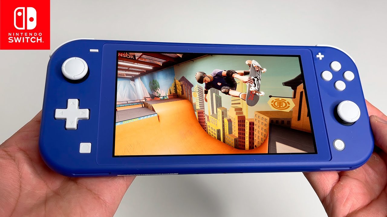 Tony Hawk's Pro Skater 1 + 2 Nintendo Switch LITE Gameplay