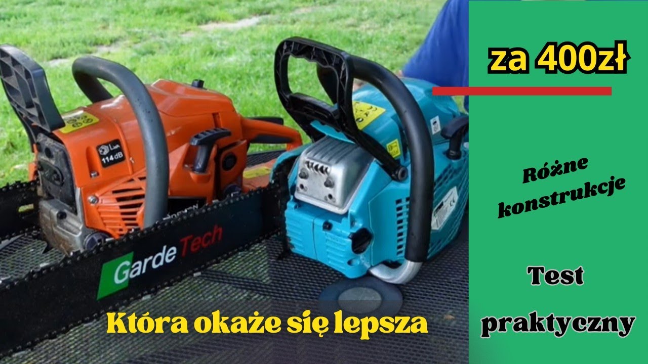 Pilarki za 400zł. Demon vs Garde Tech, różne konstrukcje, która tnie lepiej.🤔