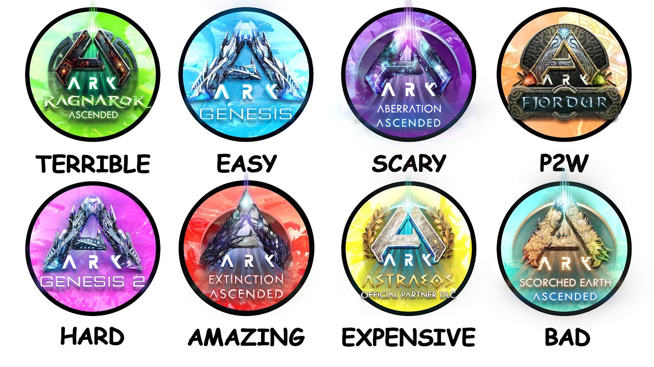 Every Ark Map Explained In 19 Minutes!