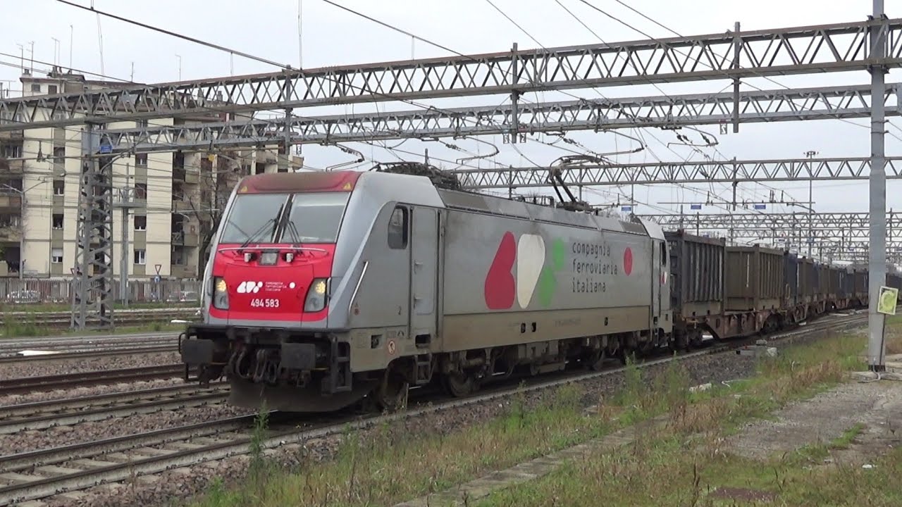 PADOVA, STAZIONE DI PADOVA: Treni passeggeri e merci, TRA ARRIVI, PARTENZE e TRANSITI. PARTE 2/2