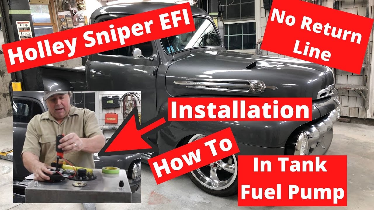 Holley Sniper In Tank Fuel Pump Installation