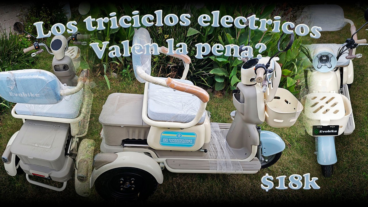 Triciclos eléctricos como se usan? y para que se usan?