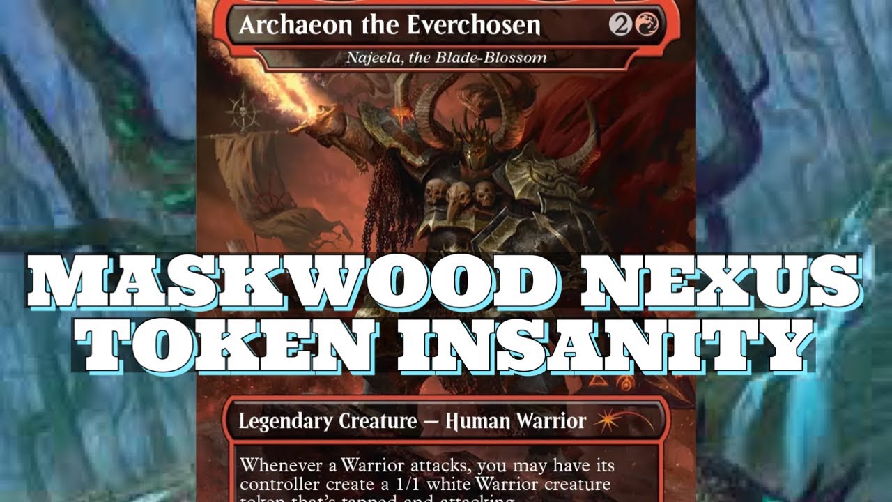 MaskWood Nexus Token Insanity Najeela The Blade-Blossom Full Deck tech