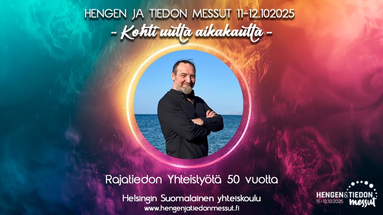 Mika Peltola: Kuolemaa ei ole: kuolema henkisen kasvun mahdollistajana/ Hengen ja Tiedon messut 2025