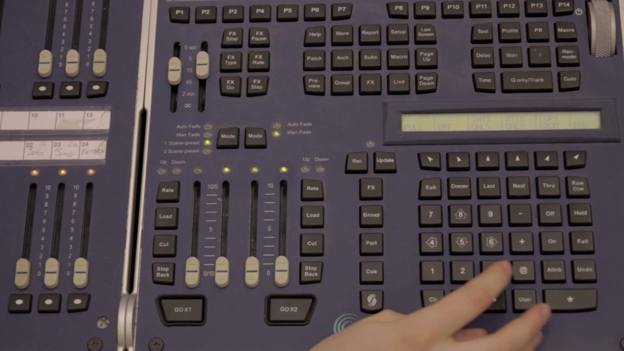 Lighting Desk - Tutorial