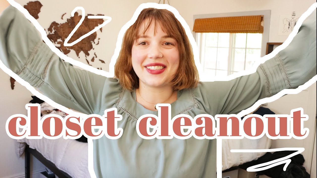 Decluttering My Closet | & building my postpartum wardrobe