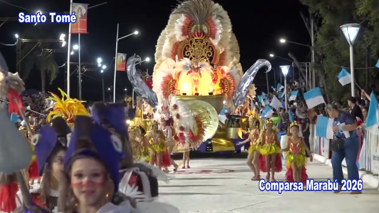 Comparsa Marabú segunda noche de corsos 2026