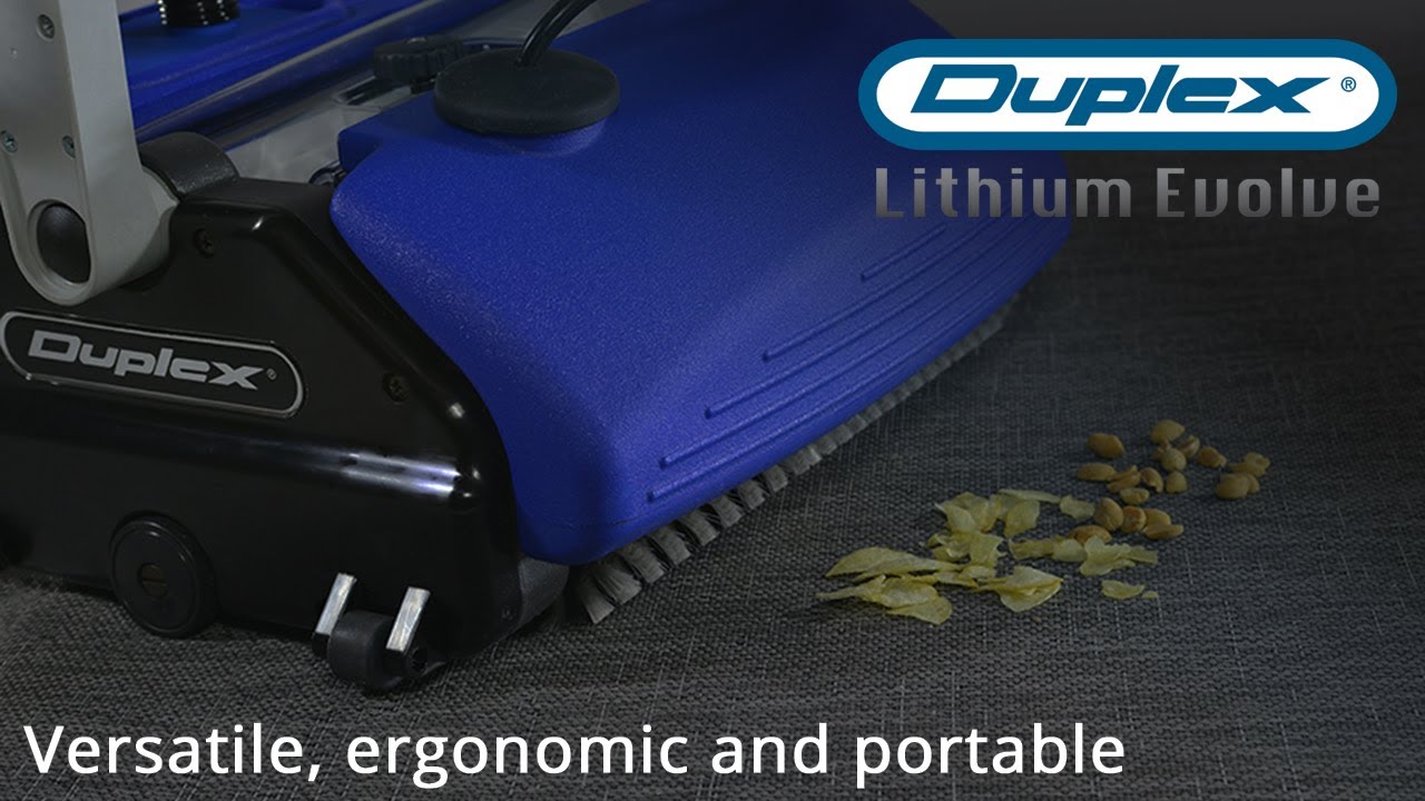 Duplex Lithium Evolve - the most portable and versatile floor cleaner