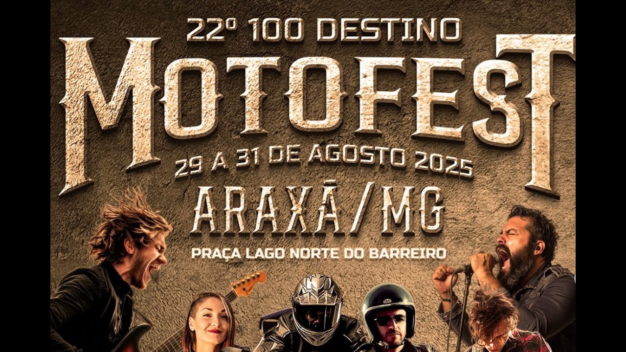 100 Destino Moto Fest Araxá 2025 .
