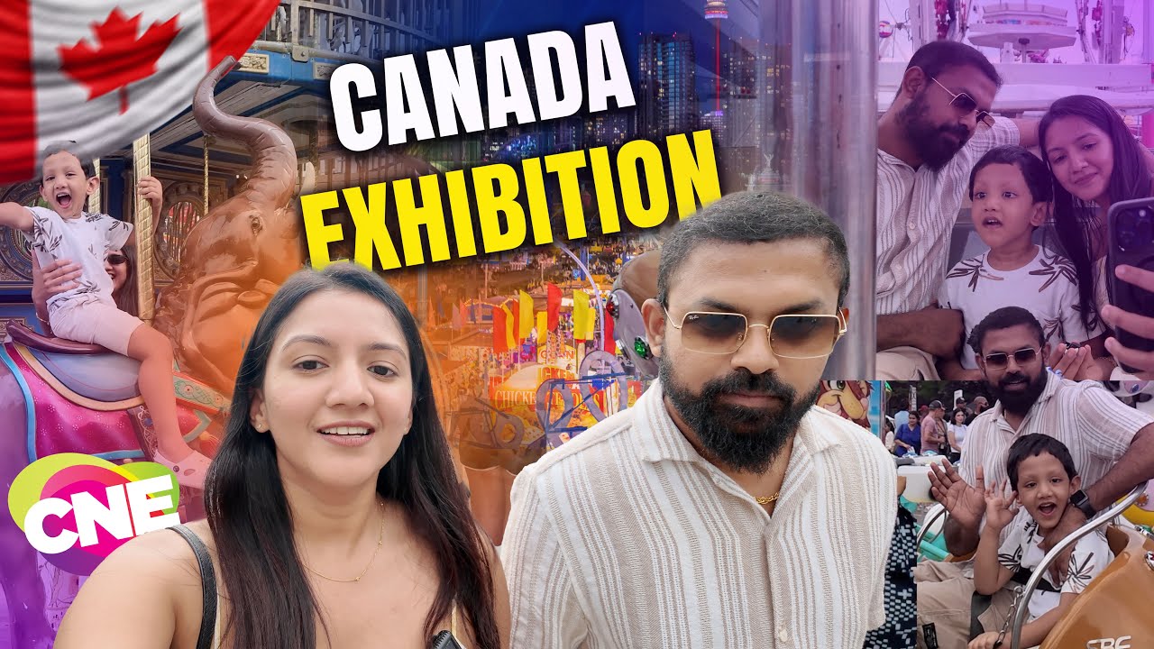 A Family Day at CNE 2025 | Fun with Vaan, Praveen & My Parents 🎡🍋 | Kaviya Praveen