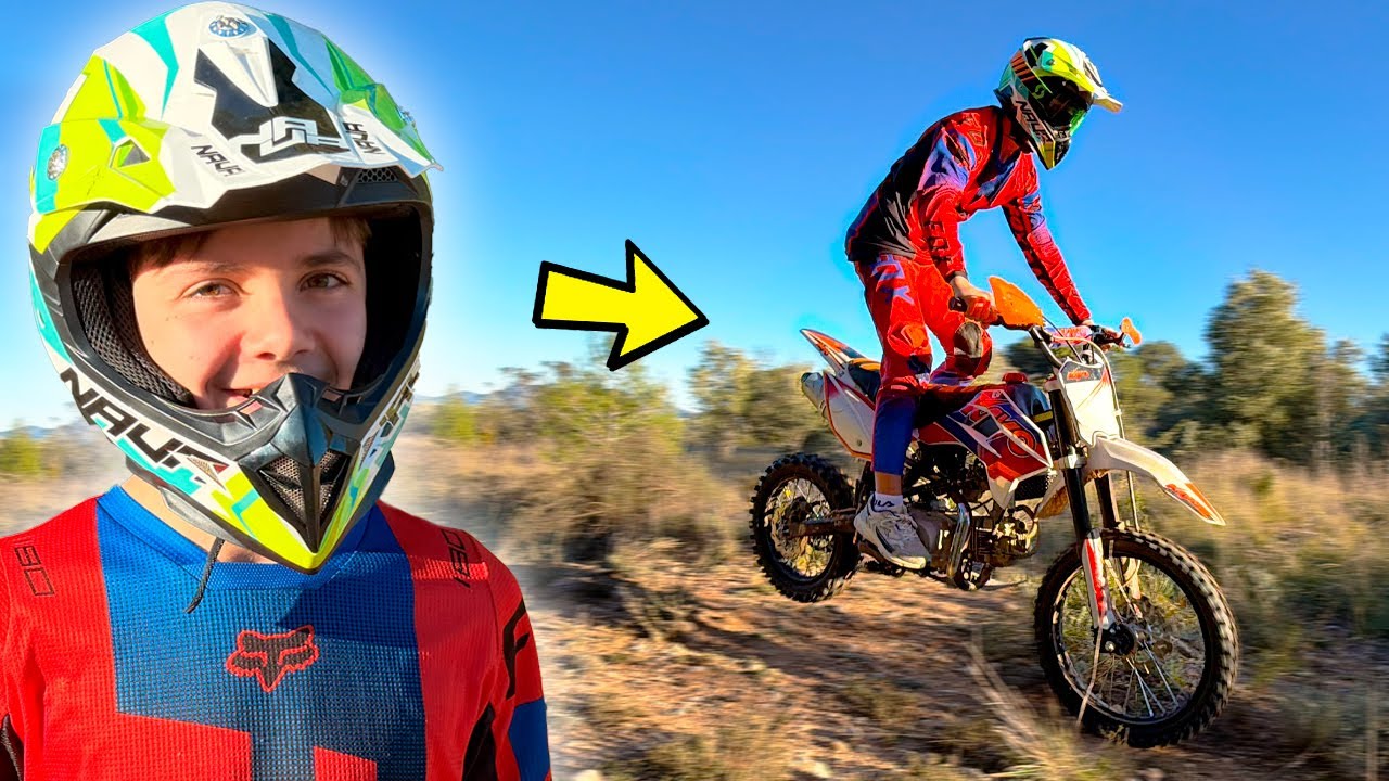 Convertimos a mi HERMANO en Piloto de MOTOCROSS en Un Dia!