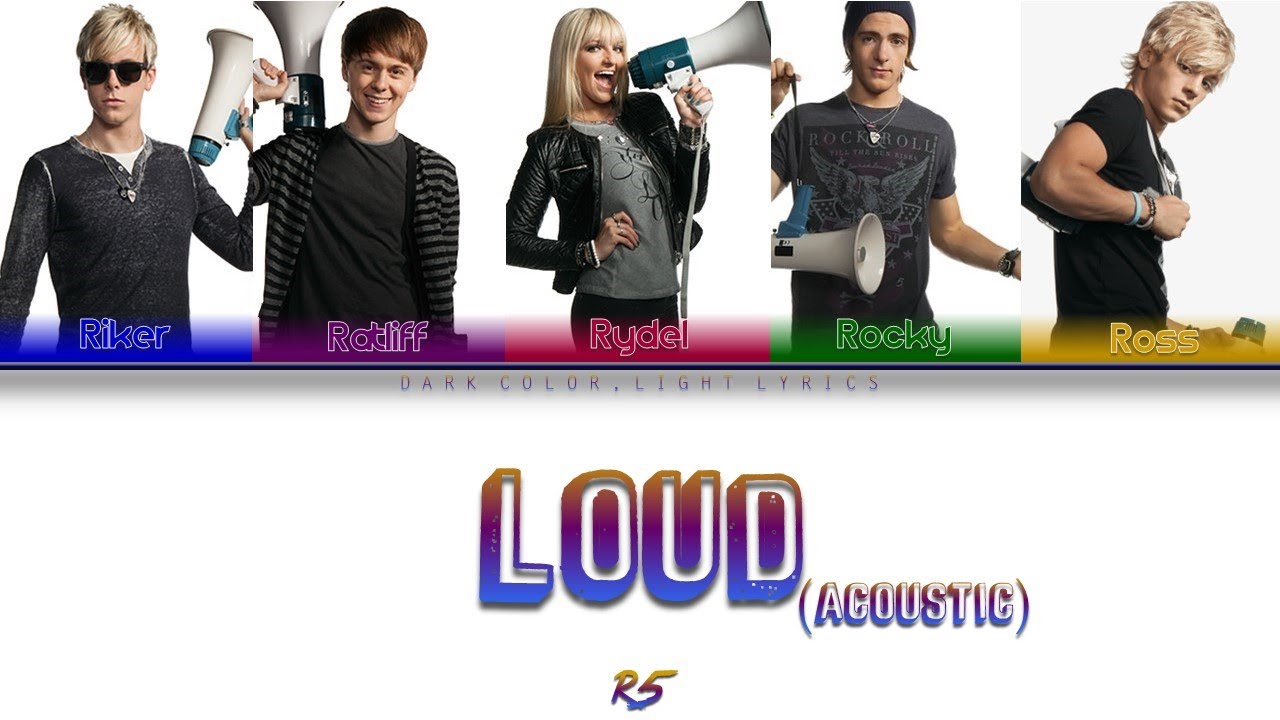 R5 'Loud (Acoustic)' Lyrics [Color Coded ENG_ESP]