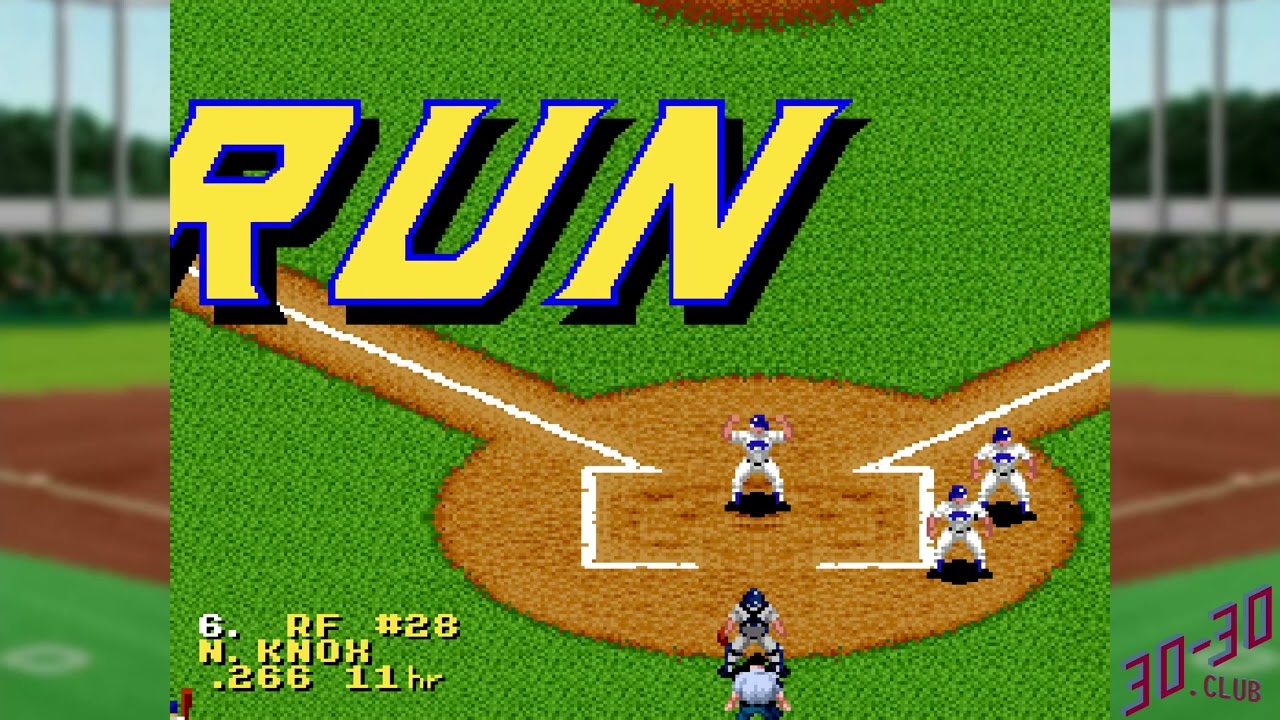 Ken Griffey Jr. Presents Major League Baseball (SNES) - Gameplay