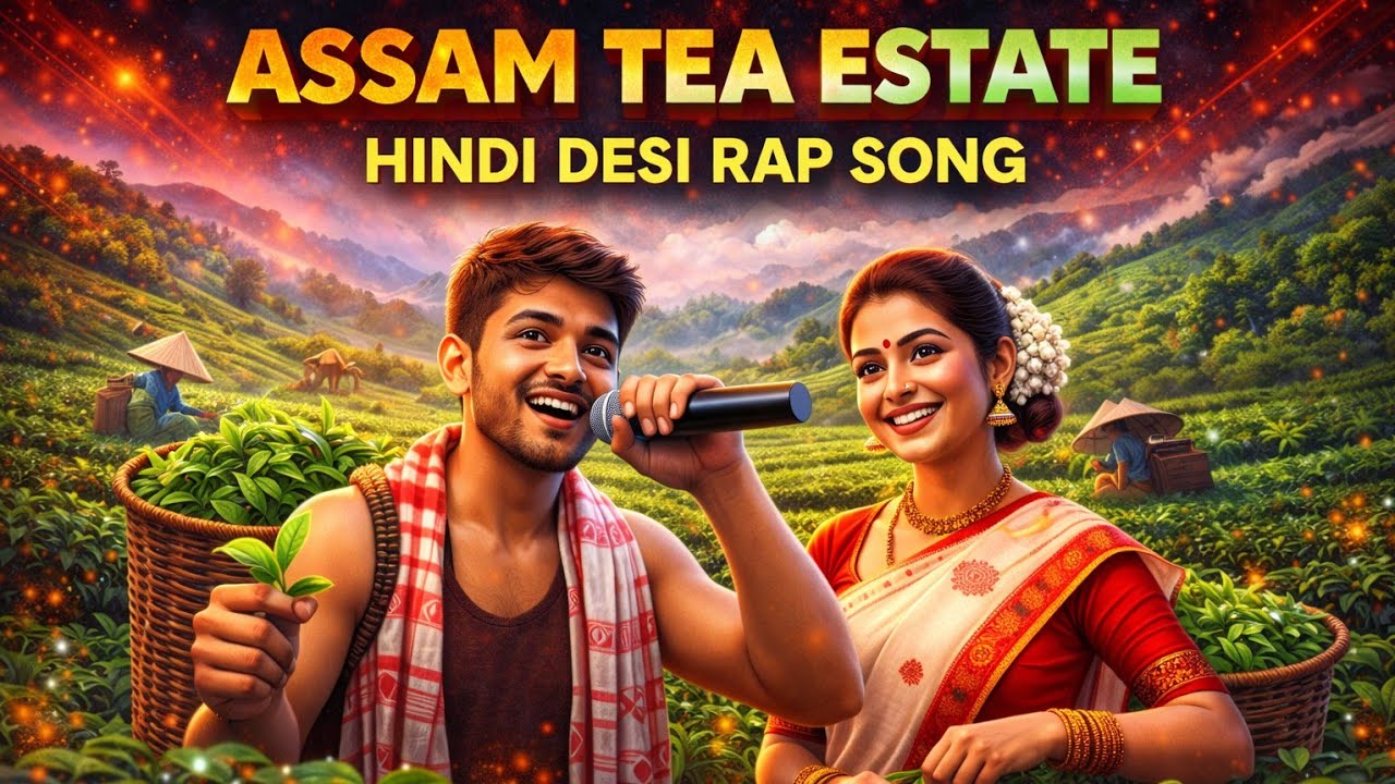 Baganiya Life 🔥 Assam Tea Garden Hindi DJ Rap  Desi Assamese Style #newdjsong #assamteagarden 