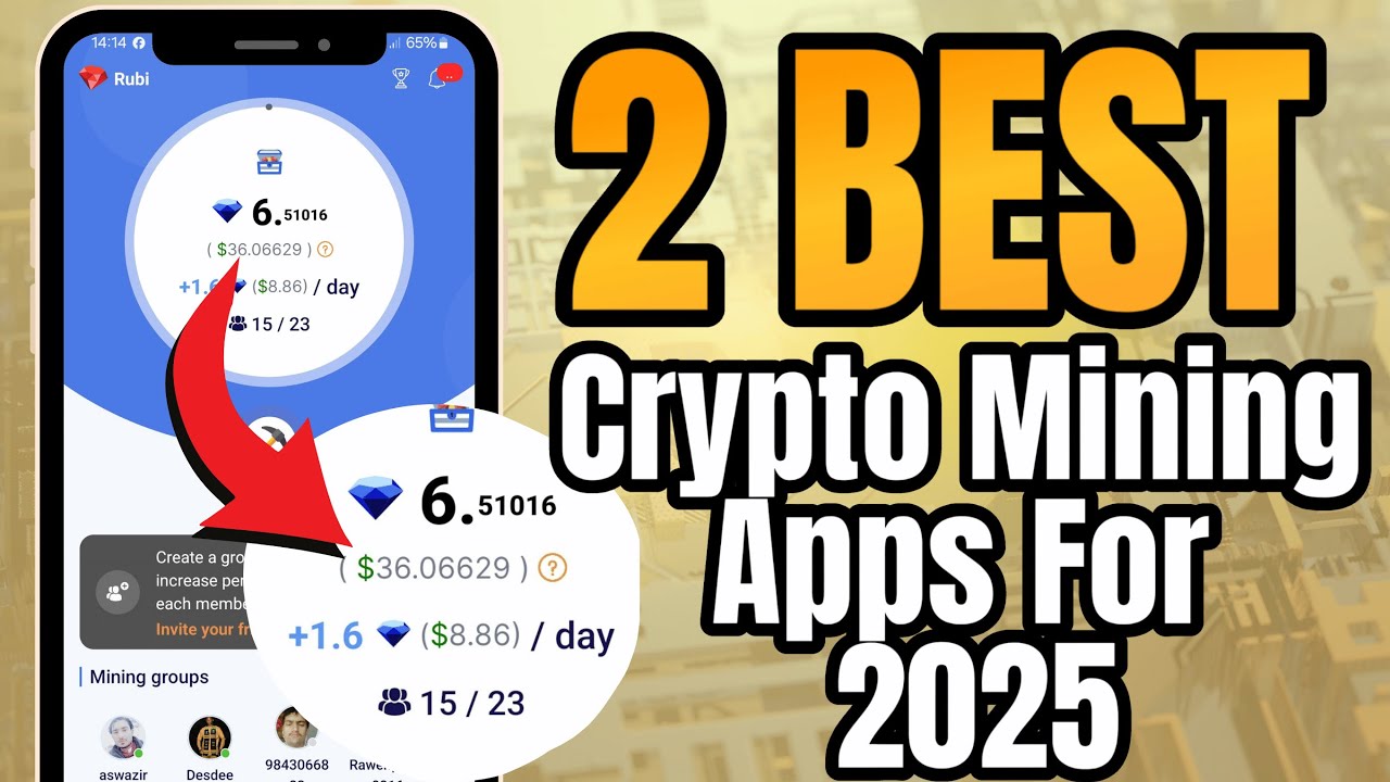 2 Best Crypto Mining App For Free Android 2025