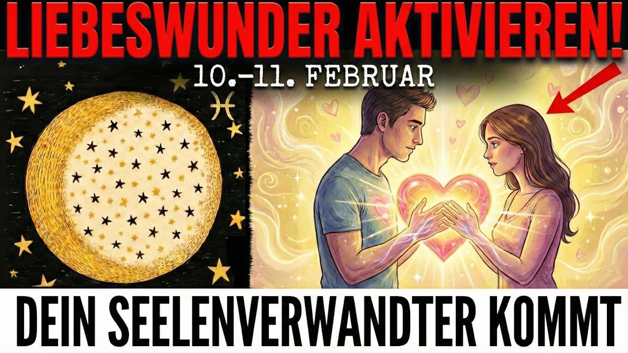 Venus im verträumtesten Zeichen - Seelenpartner-Energie AKTIVIERT (3 Zeichen erleben Liebes-Wunder!)