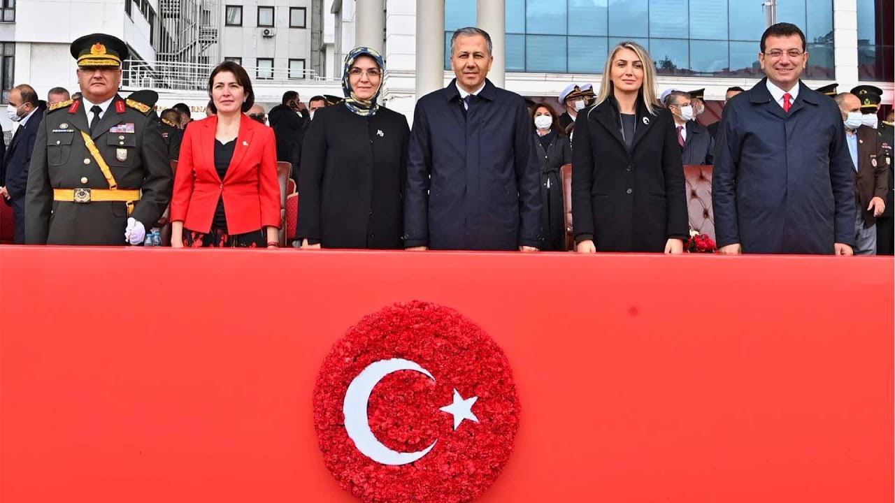 İstanbul'umuzla Birlikte Büyük Bir Coşku ve Sevinçle Cumhuriyet Bayramı Kutlama Töreni'ndeyiz