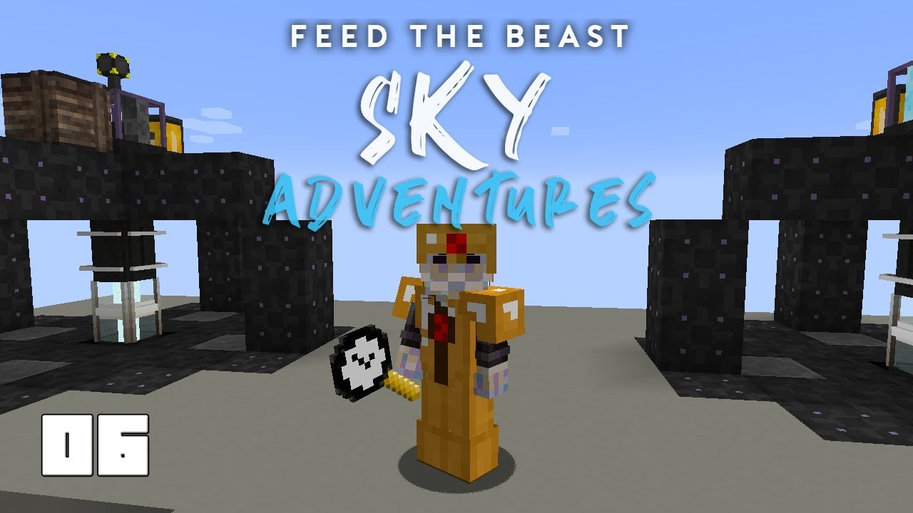FTB Sky Adventures EP6 Armor upgrades + AccelerationWand