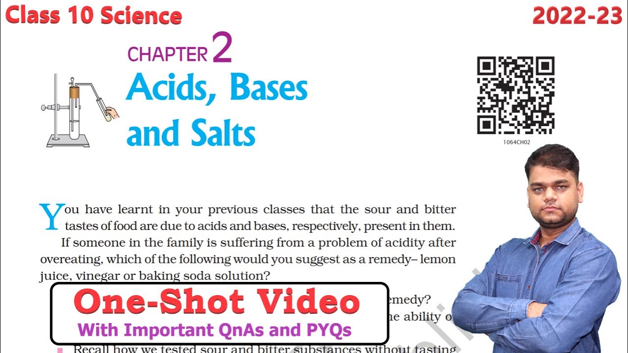 Acids, Bases and Salts: Class 10 Science Chapter 2 [Full Chapter]