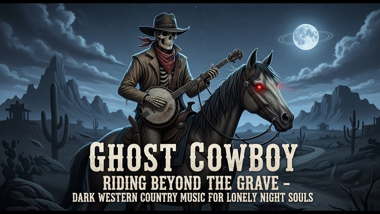 Ghost Cowboy Riding Beyond the Grave – Dark Western Country Music for Lonely Night Souls