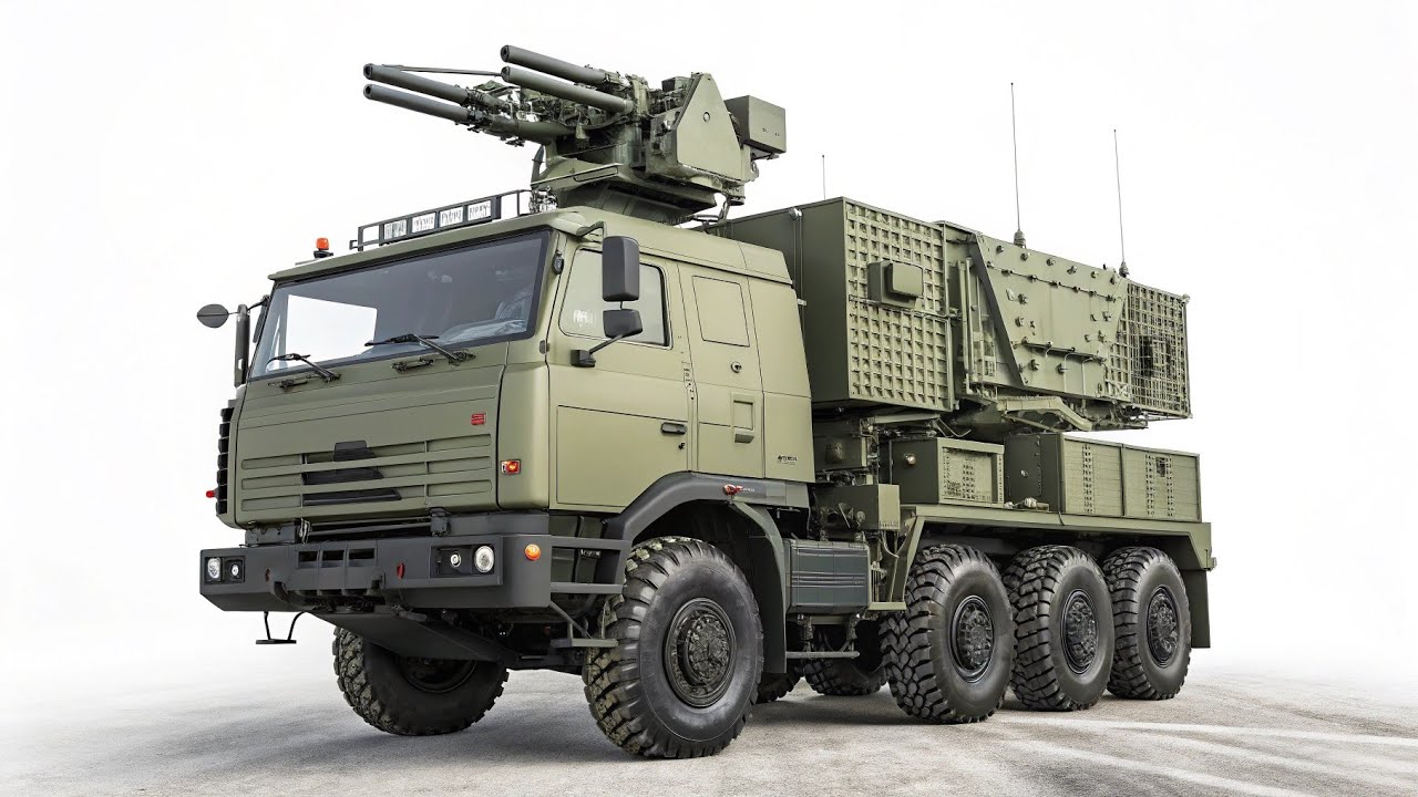 Панцирь-С1 — российский зенитный ракетно-пушечный комплекс ближнего действия