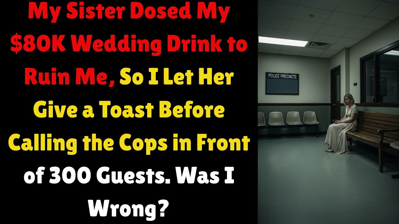 🥂 My Sister Dosed My Drink At My $80K Wedding—So I Let Her Toast In Front Of 300 Witnesses 👮