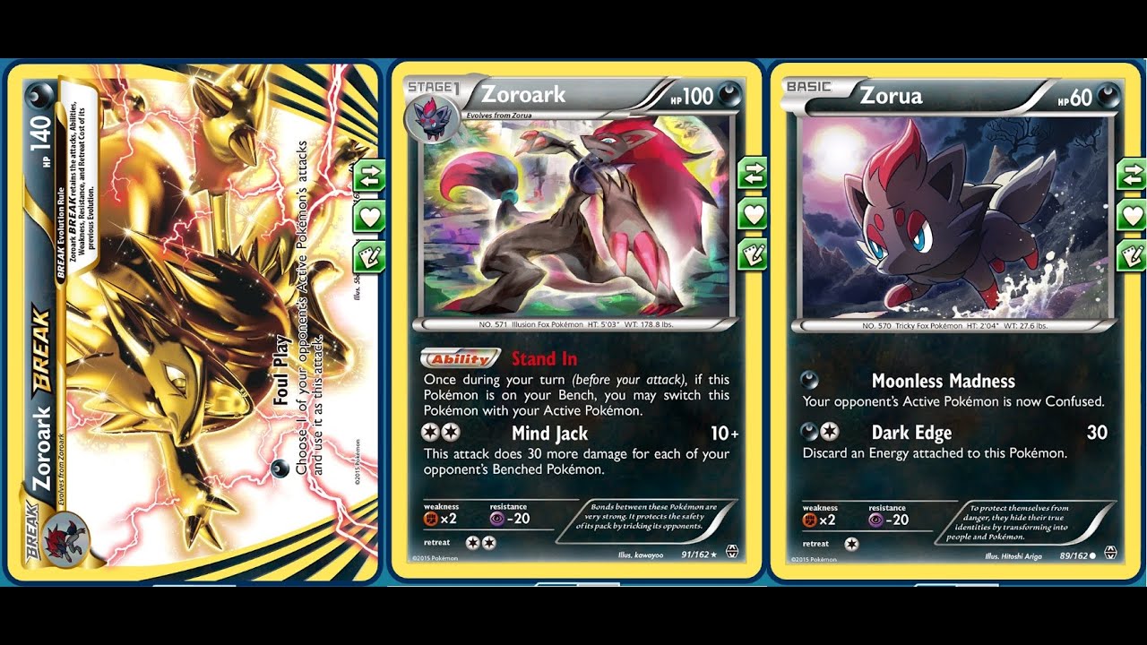 Sneaky Zoroark BREAK + Parallel City Cheating Energy Cost and Locking Bench Space