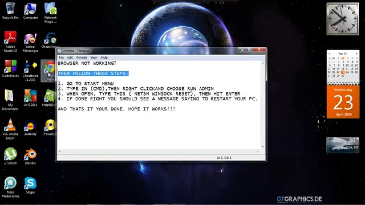 Browser Fix!!!